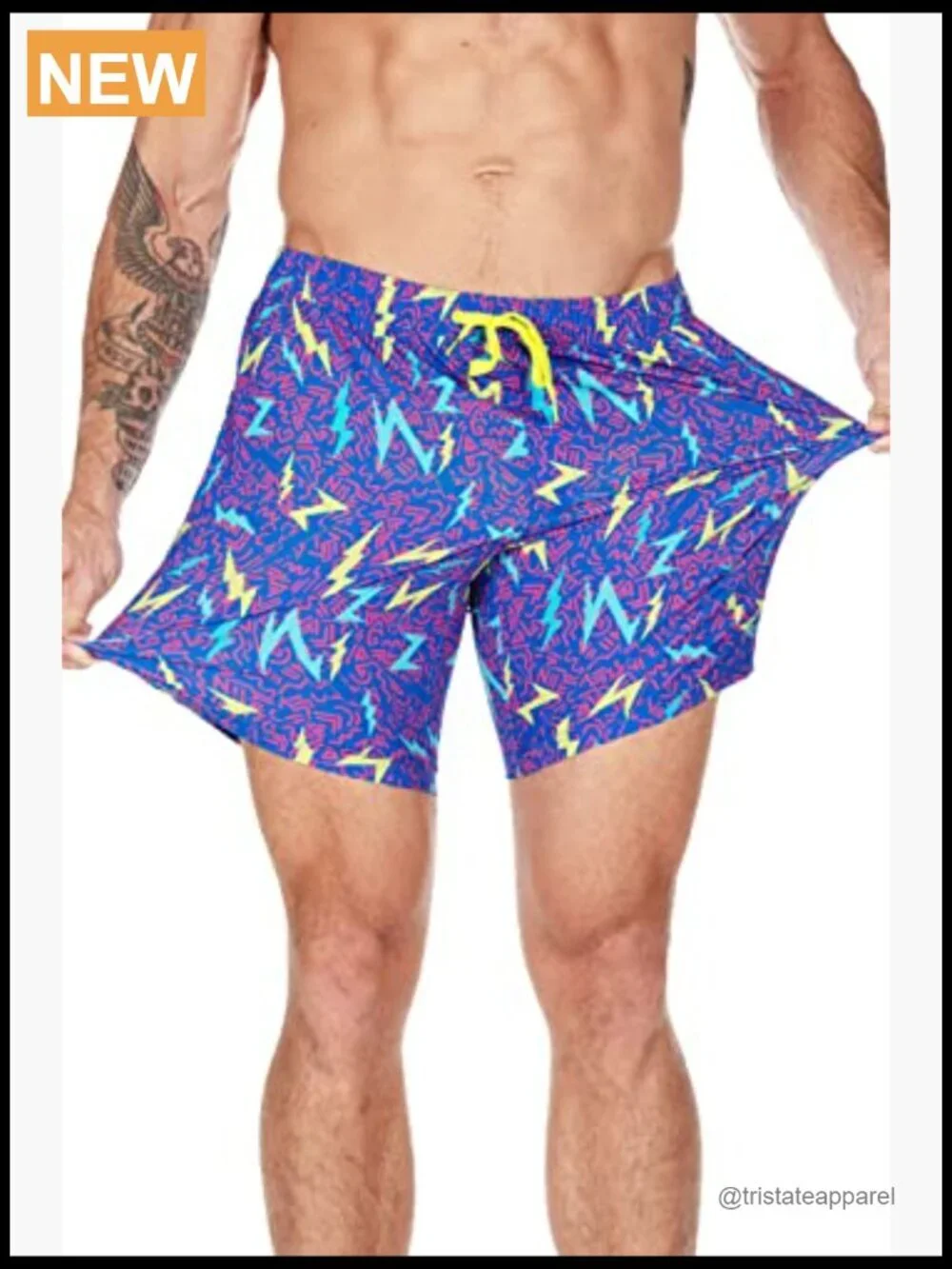 Men's Stretch Swim Trunks 7